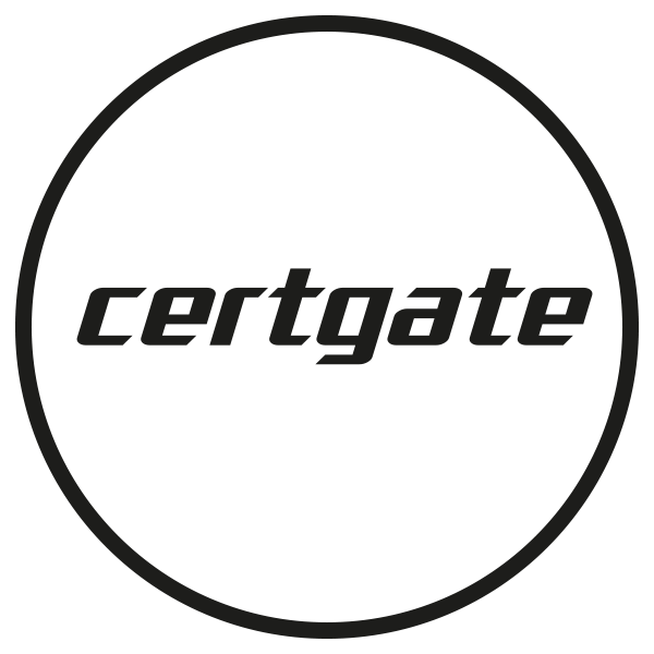 Logo certgate - starke Authentisierung